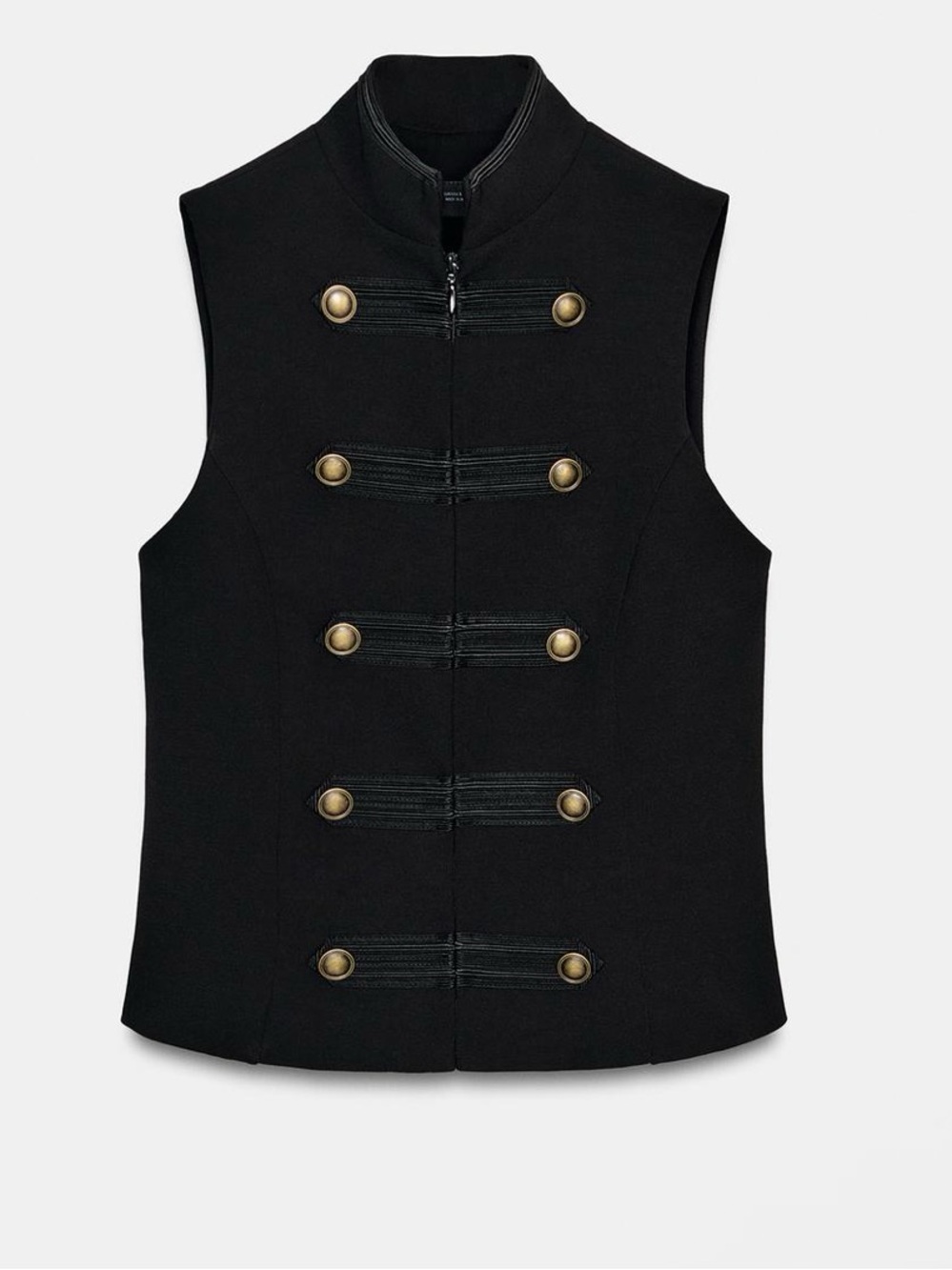 ZARA VEST WITH BUTTON DETAILS